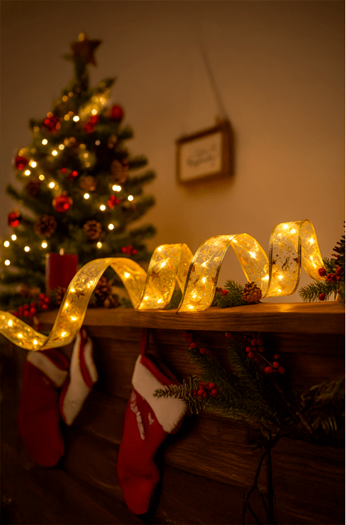 Fita Natalina Decorativa com Led de 3M