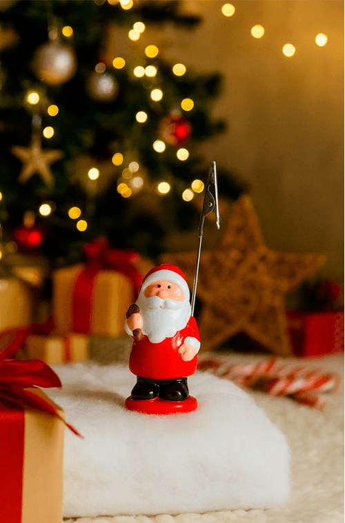 Papai Noel Porta Recado Decorativo