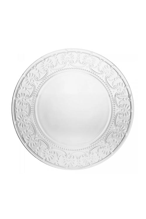 Conjunto de 4 Pratos para Soobremesa Mauve de Cristal