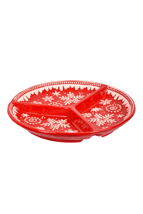 Petisqueira Natalina Floco de Neve