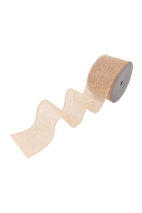 Fita Natalina Champanhe com Costura 14 Metros