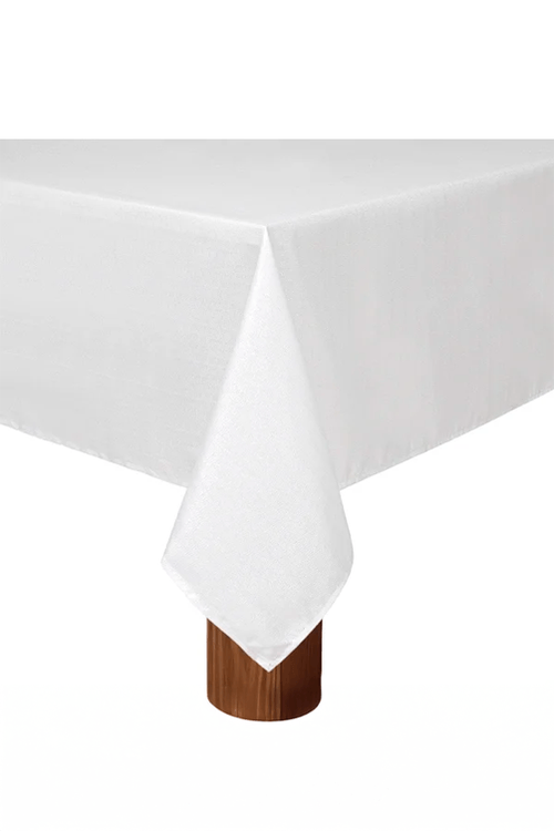 Toalha de Mesa Natalina Versatile Leah Silver 220cm