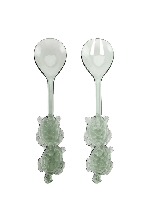 Conjunto de Pegador de Salada em Acrílico