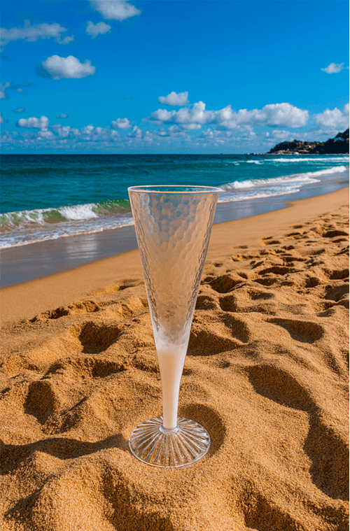 Taça Champanhe Acrílico 300ml
