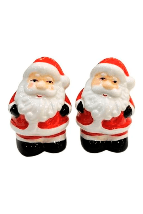 Conjunto de 2 Porta Condimentos Natalino em Cerâmica Sortido