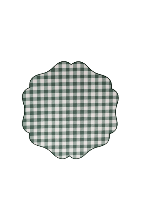 Jogo Americano Xadrez Verde