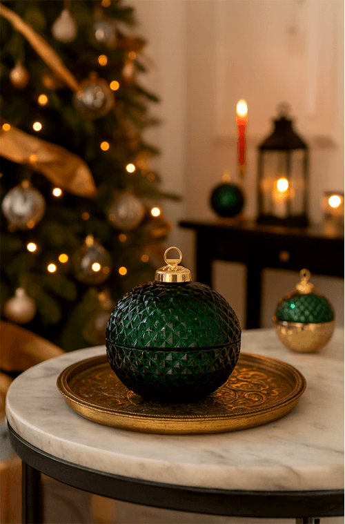 Bomboniere Natalina de Bola Verde