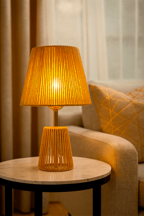 Abajur Cortina de Mesa Decorativo Bivolt