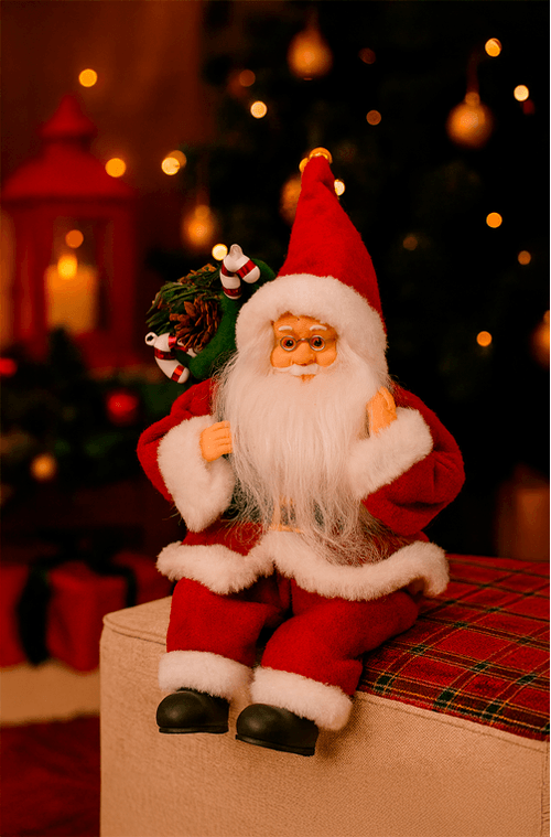 Papai Noel Sentado