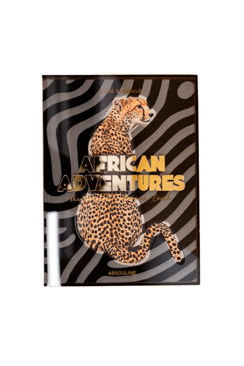 Combo Livro African Adventures com Capa Zebra Acrílico