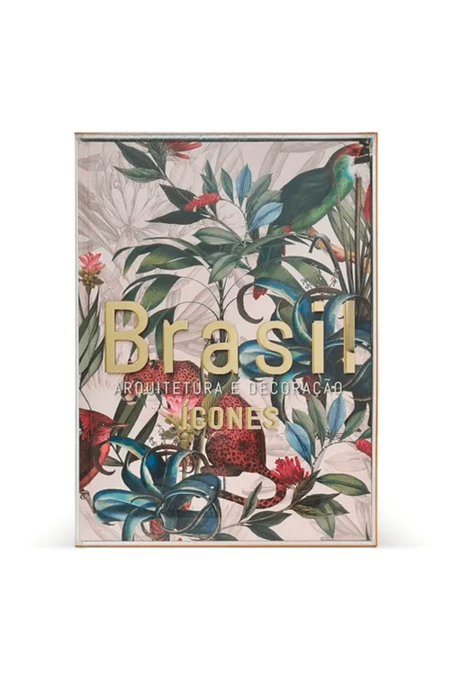 Combo Livro Brasil Arquitetura e Decoração Ícones 2 com Capa Acrílico