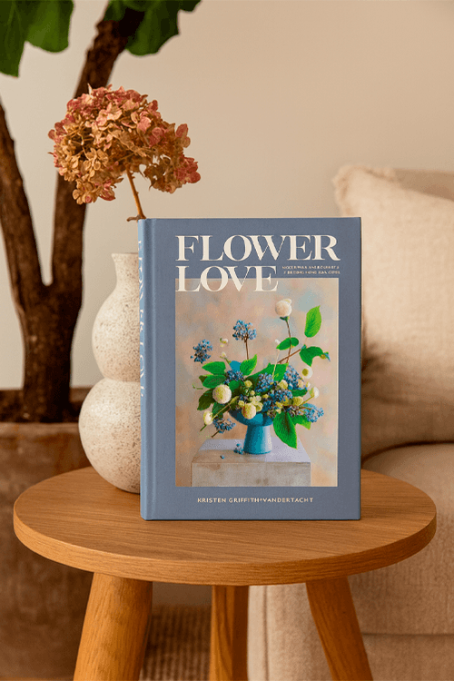 Livro Decorativo Flower Love Lush Floral