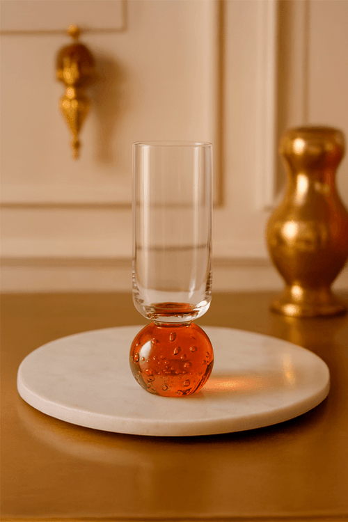 Taça Champanhe Bubble Âmbar 250ml