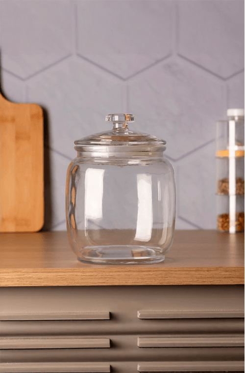 Pote Hermético Pure 1L Vidro