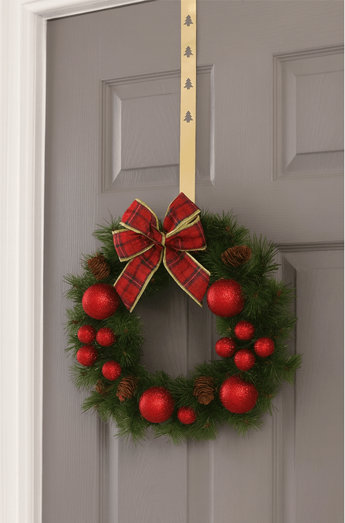 Gancho de Porta para Guirlanda Dourado