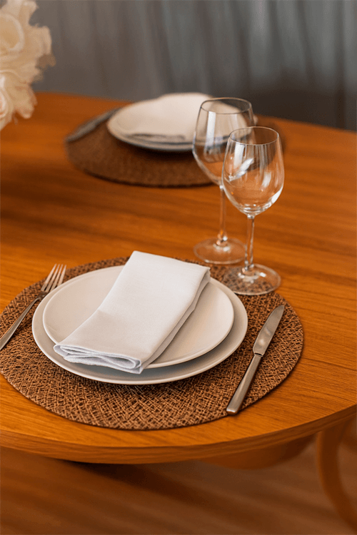 Jogo Americano Redondo Premium Mooca