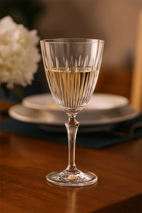 Taça para Água Elizabeth Cristal Ecológico 350ml